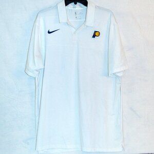 Nike Men’s XL Indiana Pacers Dri-FIT Polo Shirt